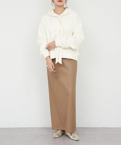 【26SS】蝴蝶結領連帽衫