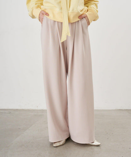 【26SS】雙褶針織長褲