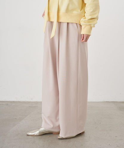 【26SS】雙褶針織長褲