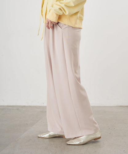 【26SS】雙褶針織長褲