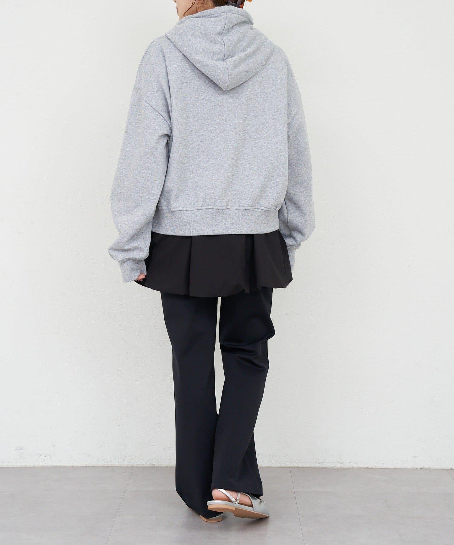 【26SS】蝴蝶結領連帽衫