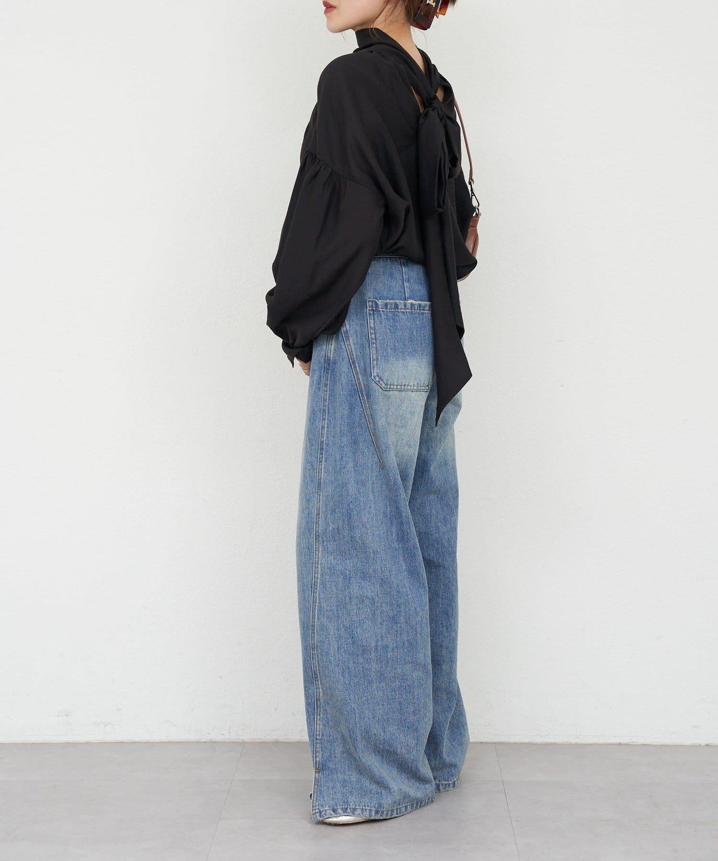 【26SS】蝴蝶結領襯衫