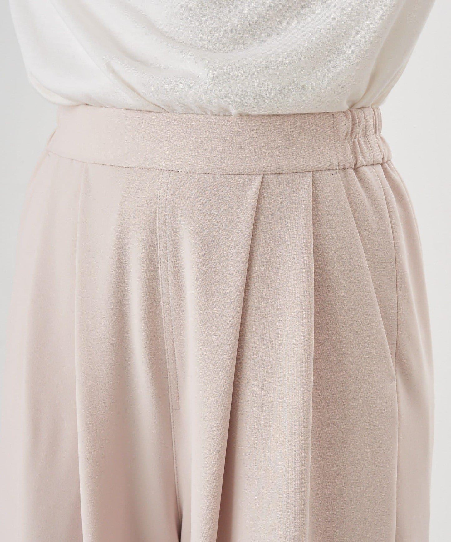 【26SS】雙褶針織長褲