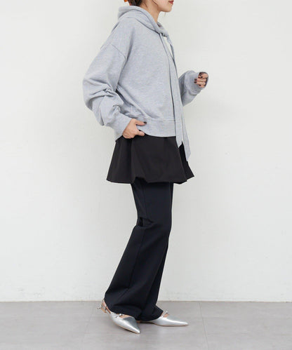 【26SS】蝴蝶結領連帽衫