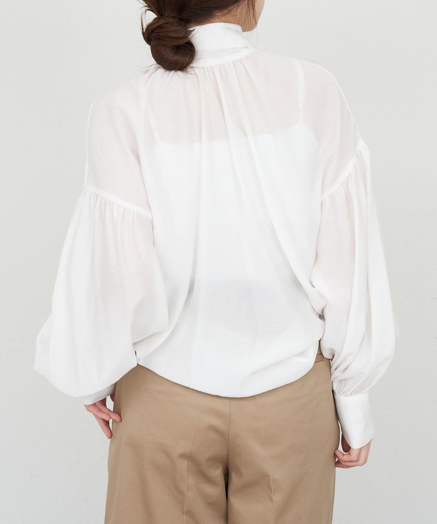 【26SS】蝴蝶結領襯衫