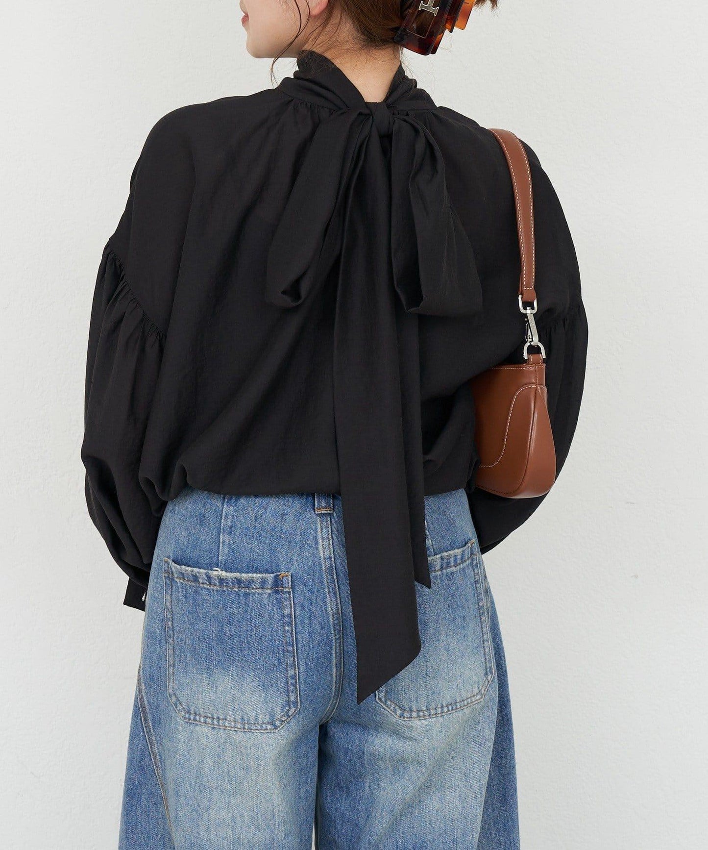 【26SS】蝴蝶結領襯衫