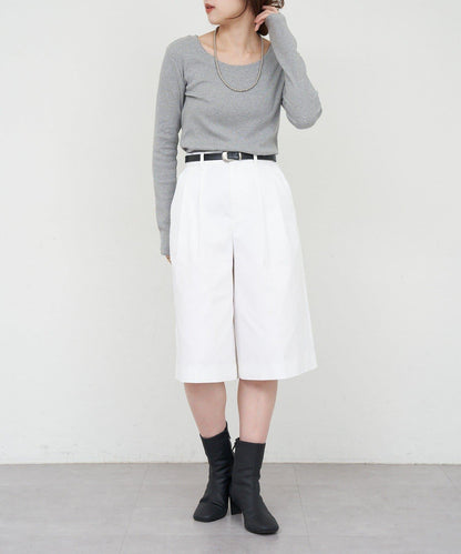 【26SS】熊圖案羅紋長袖T恤