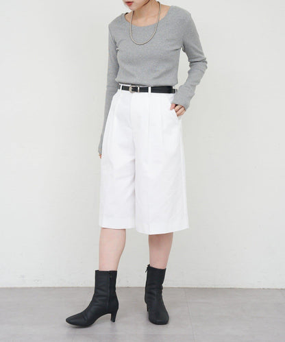 【26SS】熊圖案羅紋長袖T恤