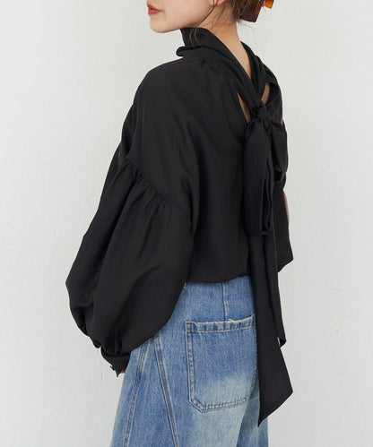 【26SS】蝴蝶結領襯衫