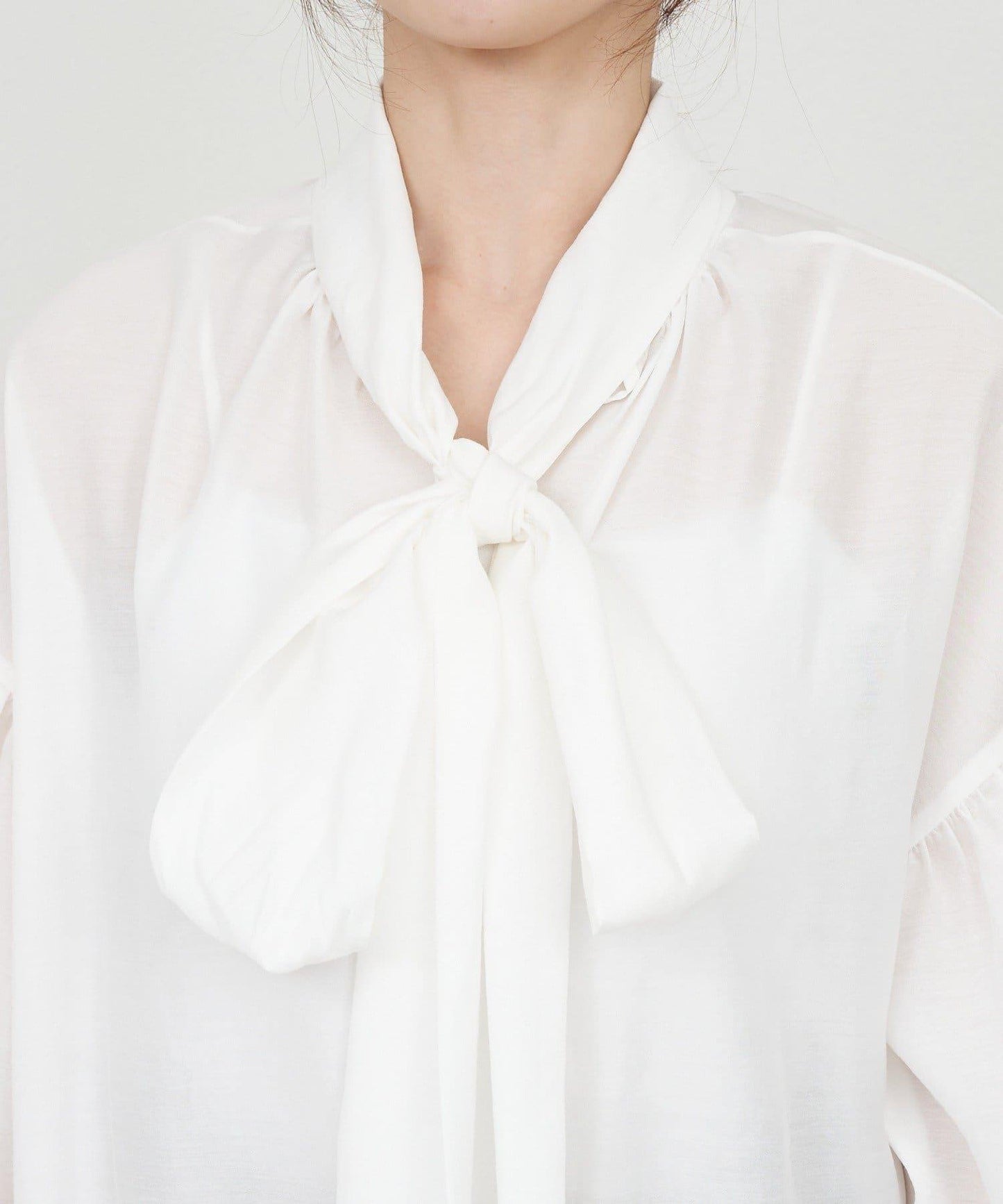 【26SS】蝴蝶結領襯衫
