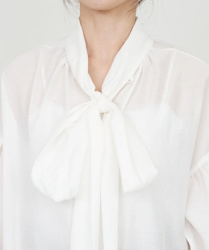 【26SS】蝴蝶結領襯衫