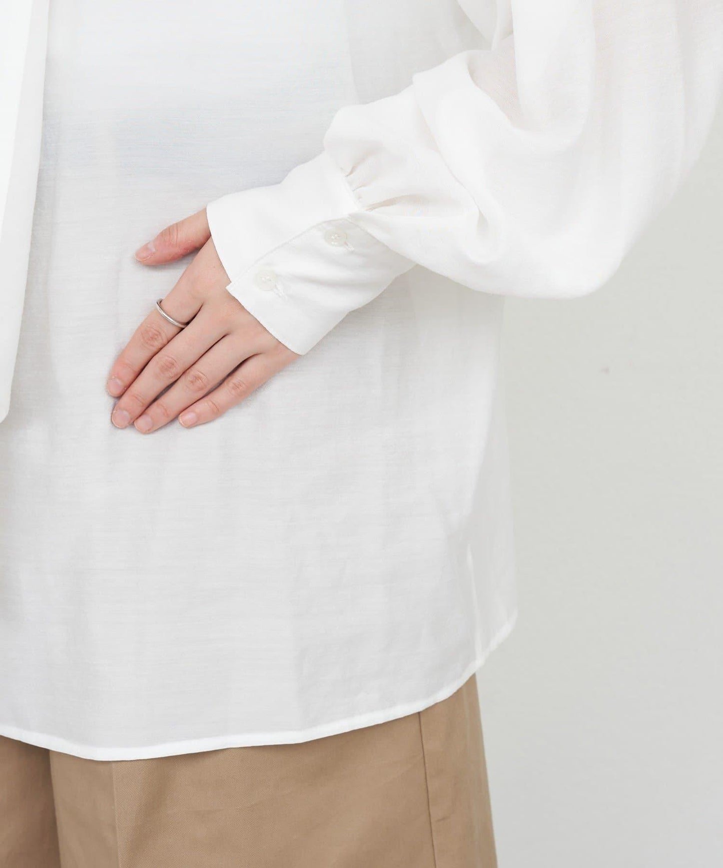 【26SS】蝴蝶結領襯衫