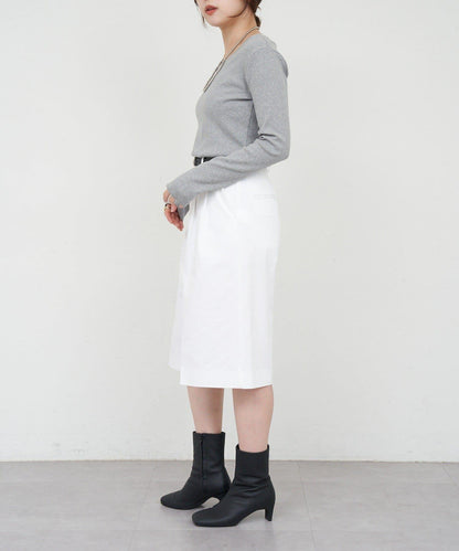 【26SS】熊圖案羅紋長袖T恤