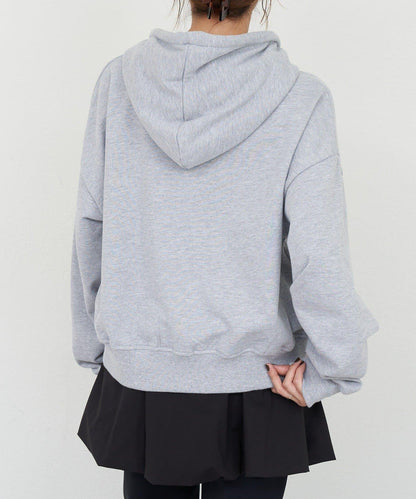 【26SS】蝴蝶結領連帽衫