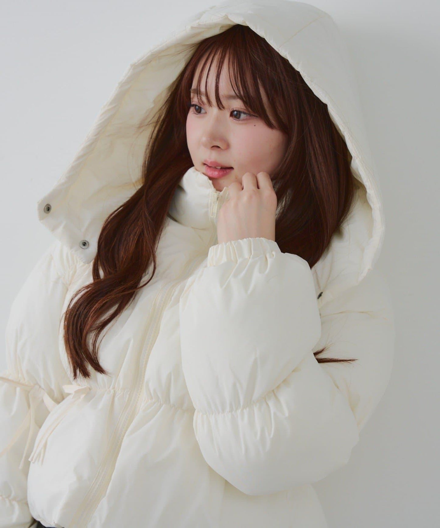 【MARCHES】蝴蝶結環保羽絨服