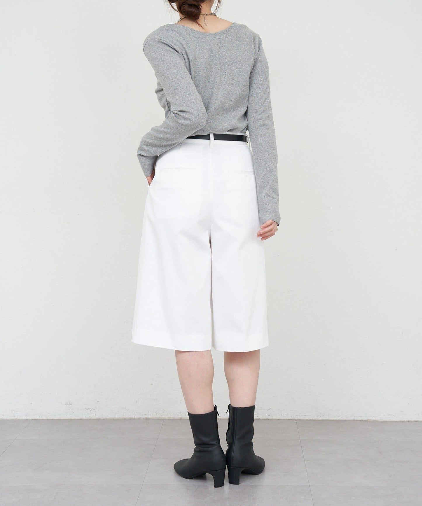 【26SS】熊圖案羅紋長袖T恤