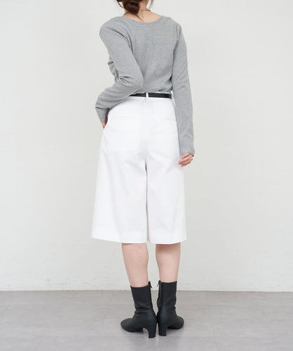 【26SS】熊圖案羅紋長袖T恤