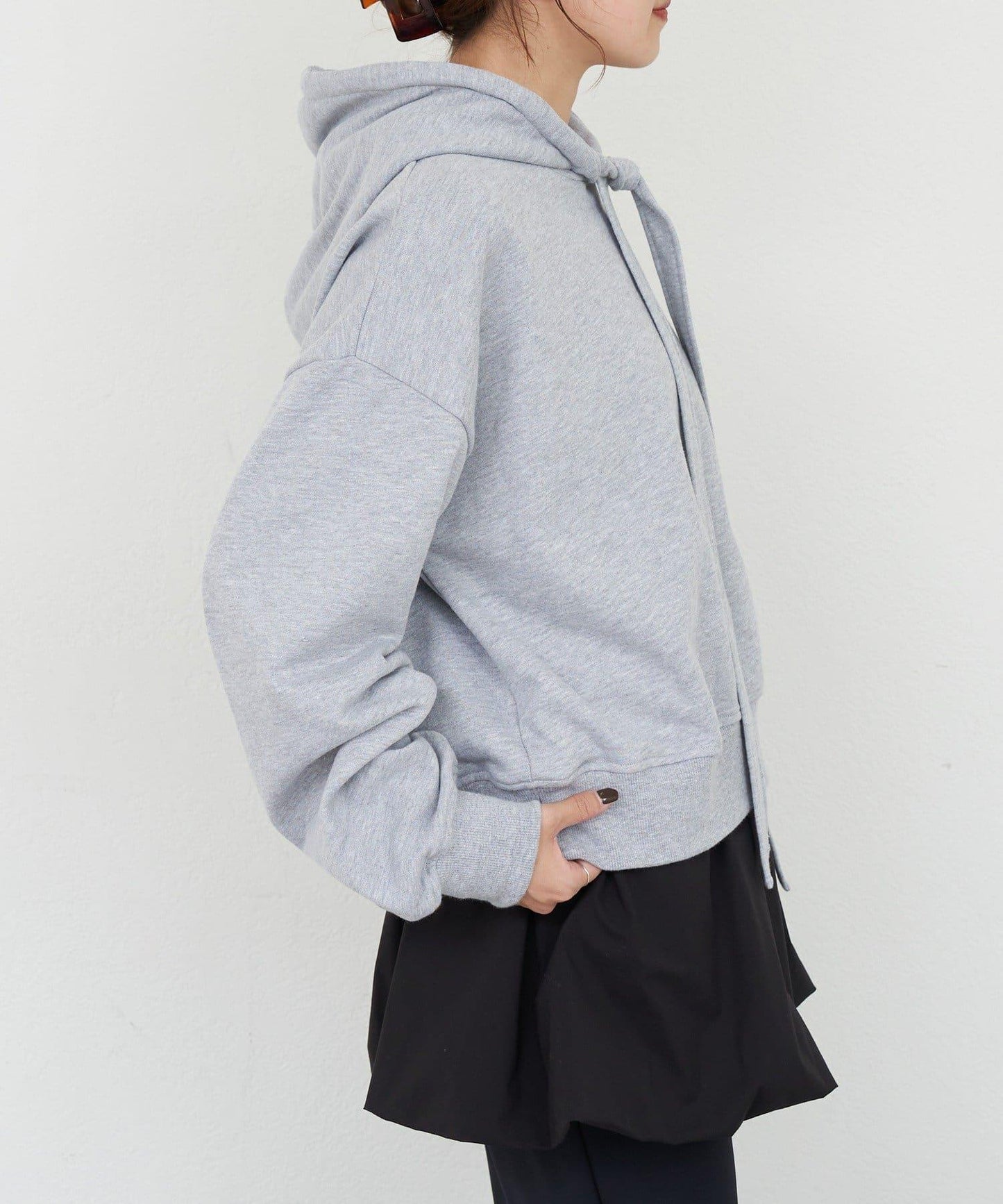 【26SS】蝴蝶結領連帽衫