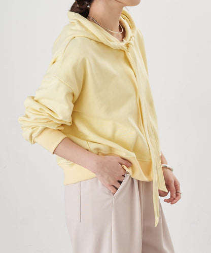 【26SS】蝴蝶結領連帽衫