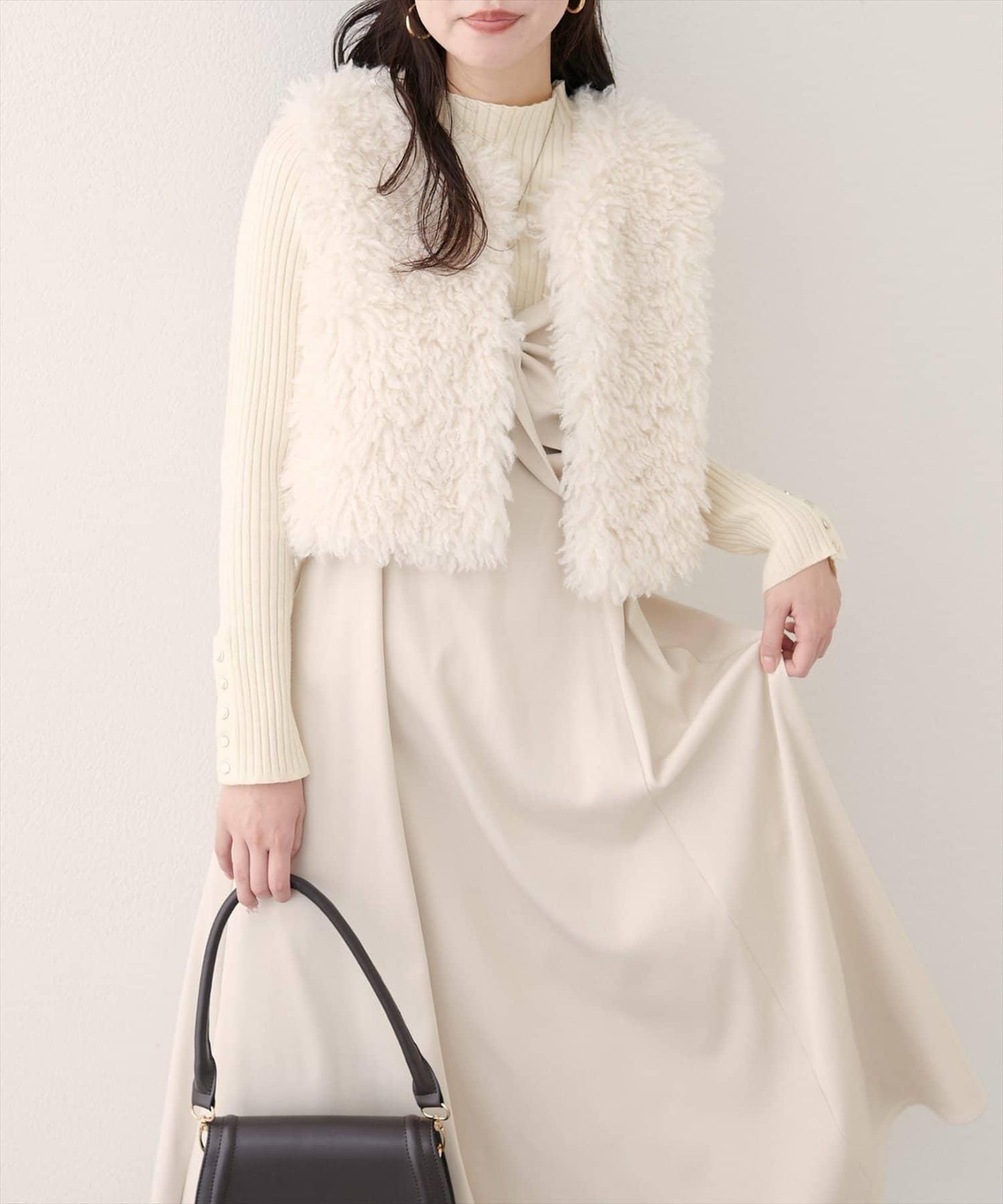 【natural couture】仿皮草馬甲