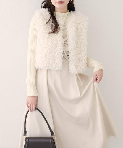 【natural couture】仿皮草馬甲
