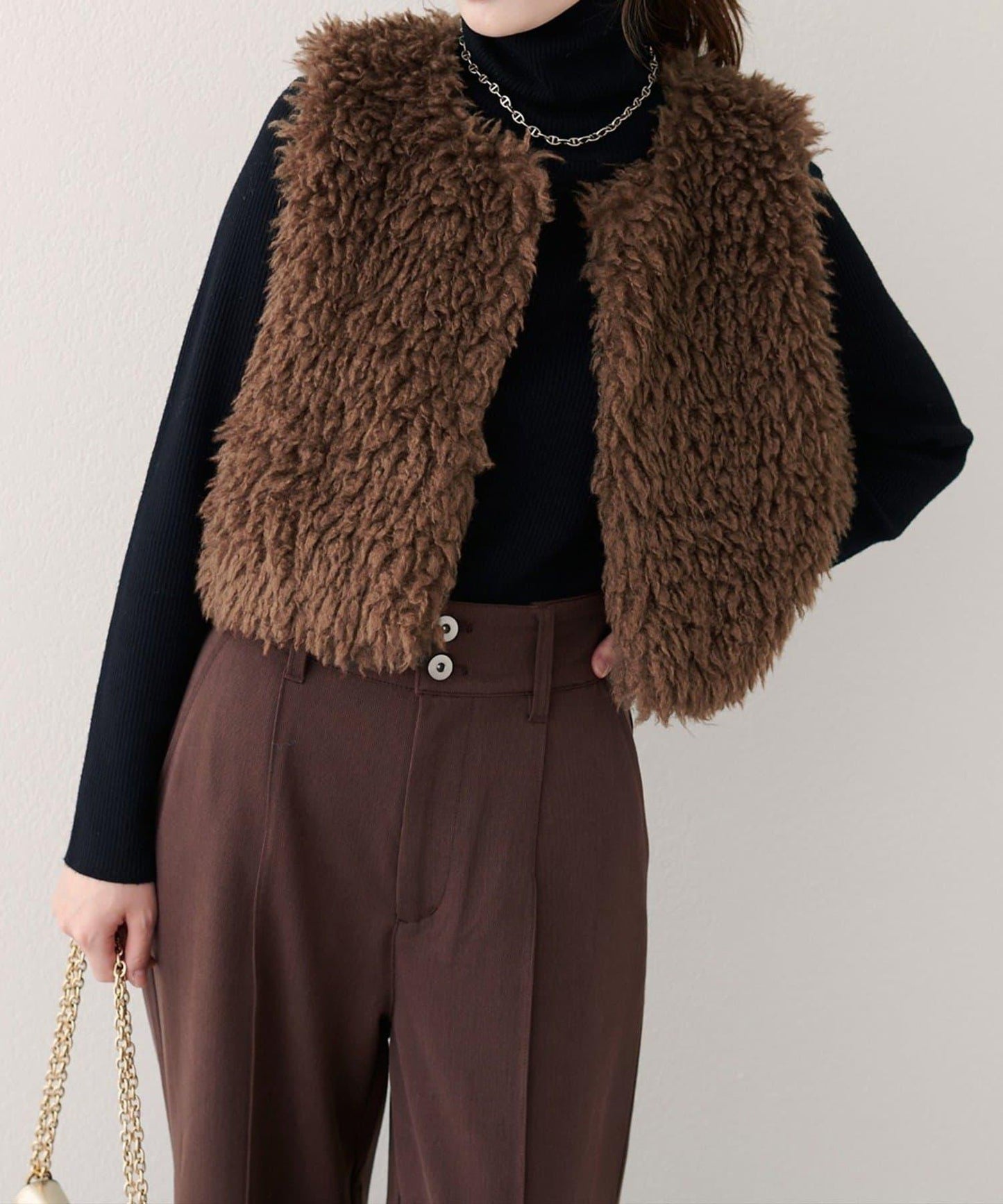 【natural couture】仿皮草馬甲