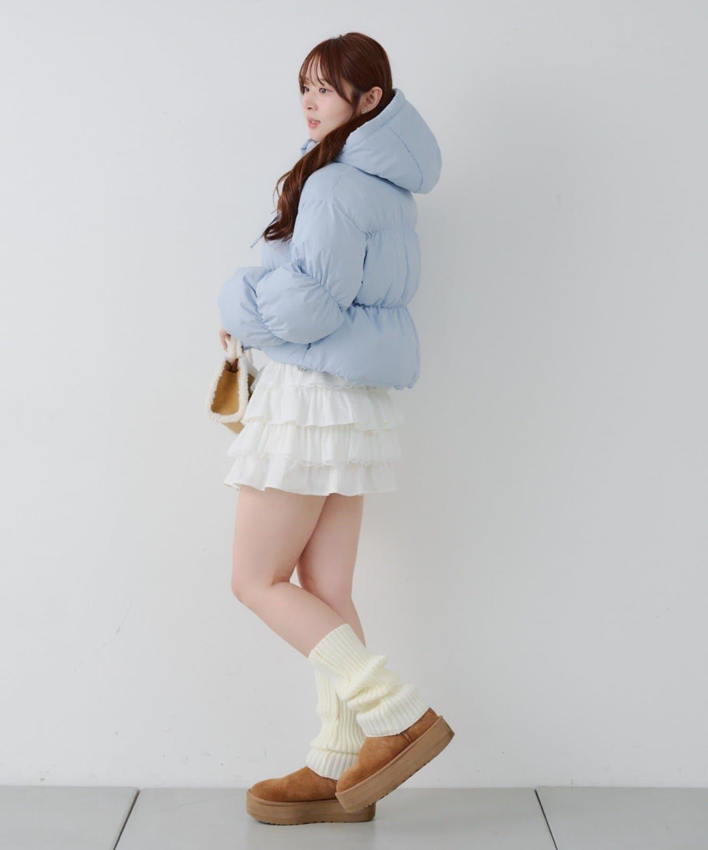 【MARCHES】蝴蝶結環保羽絨服