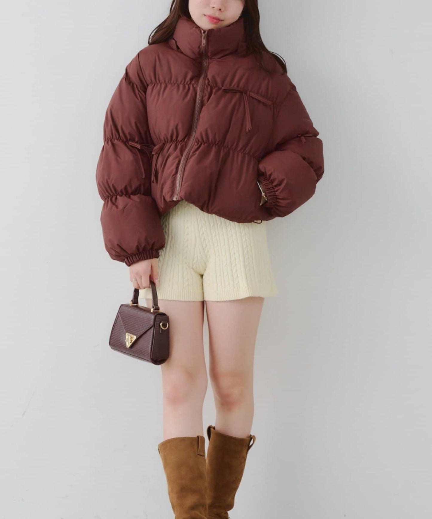 【MARCHES】蝴蝶結環保羽絨服