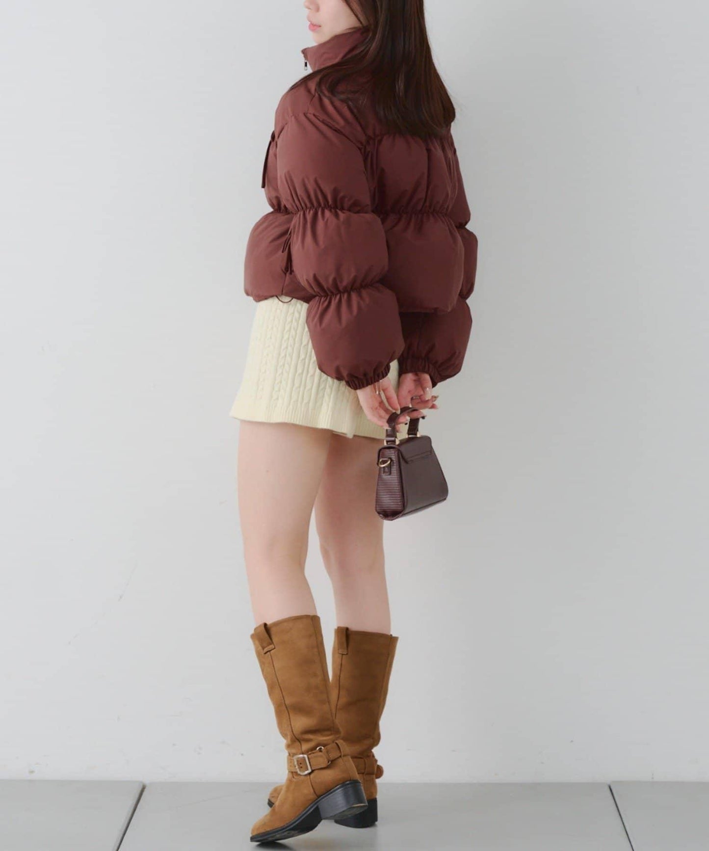 【MARCHES】蝴蝶結環保羽絨服