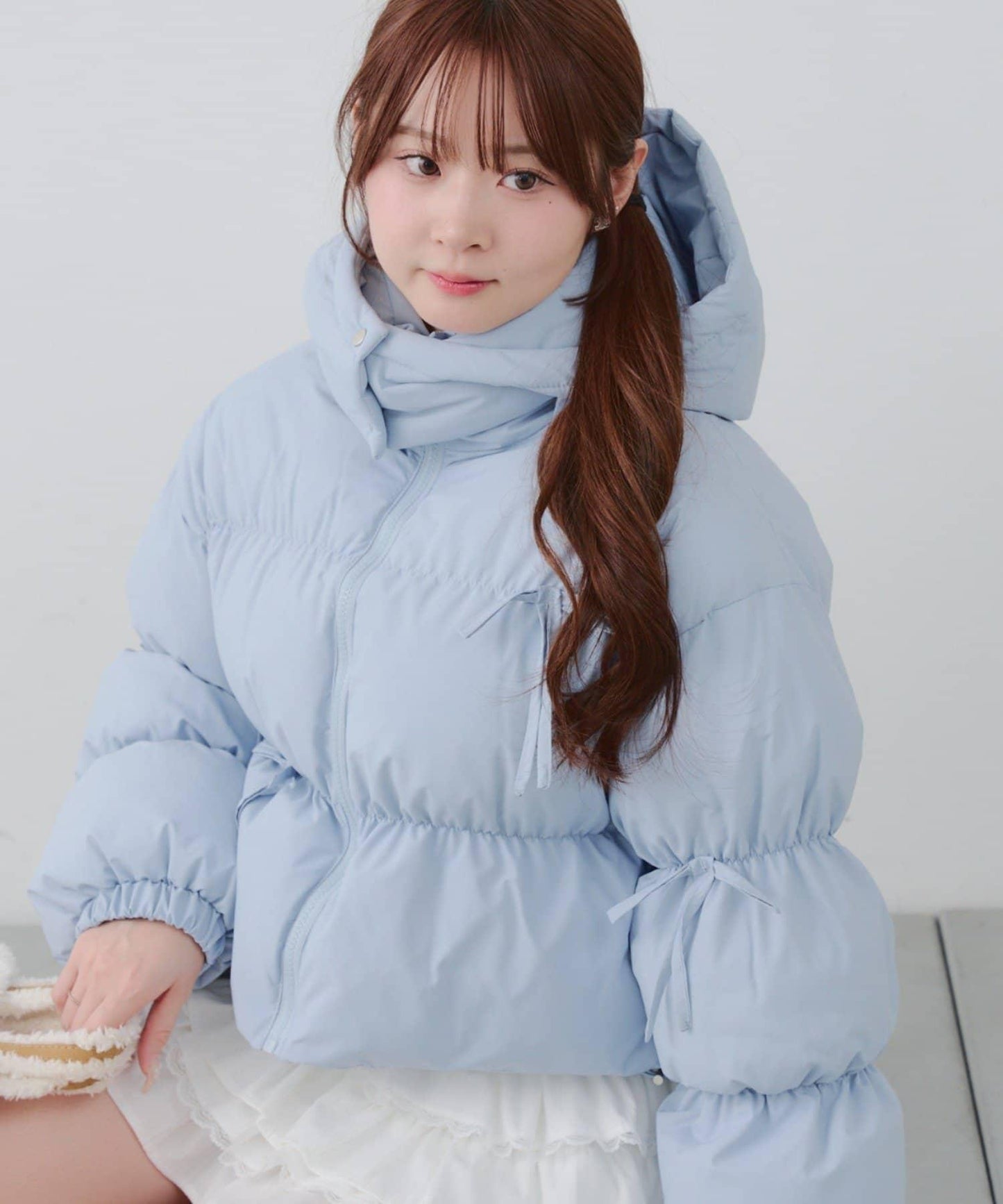 【MARCHES】蝴蝶結環保羽絨服