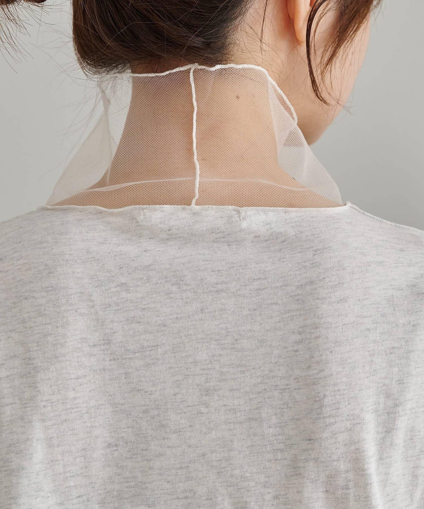 【復刻】網紗拼接疊穿長袖T恤