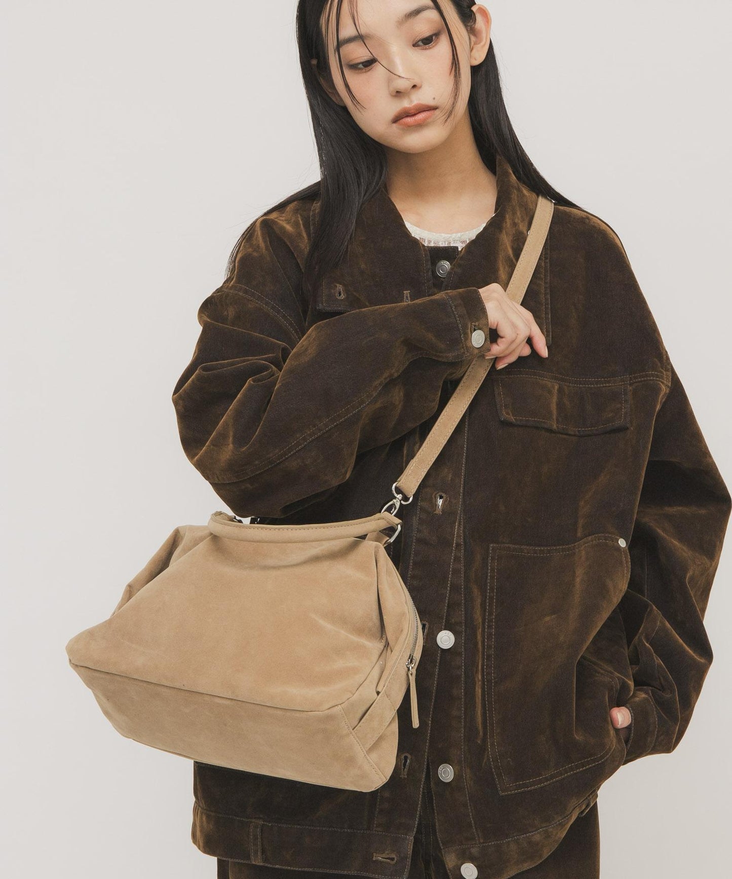 滴水拉鍊設計波士頓包