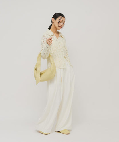 軟質休閒圓形單肩包