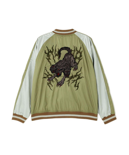 NOT4NERD/ノットフォーナード/CERBERUS緞面紀念夾克