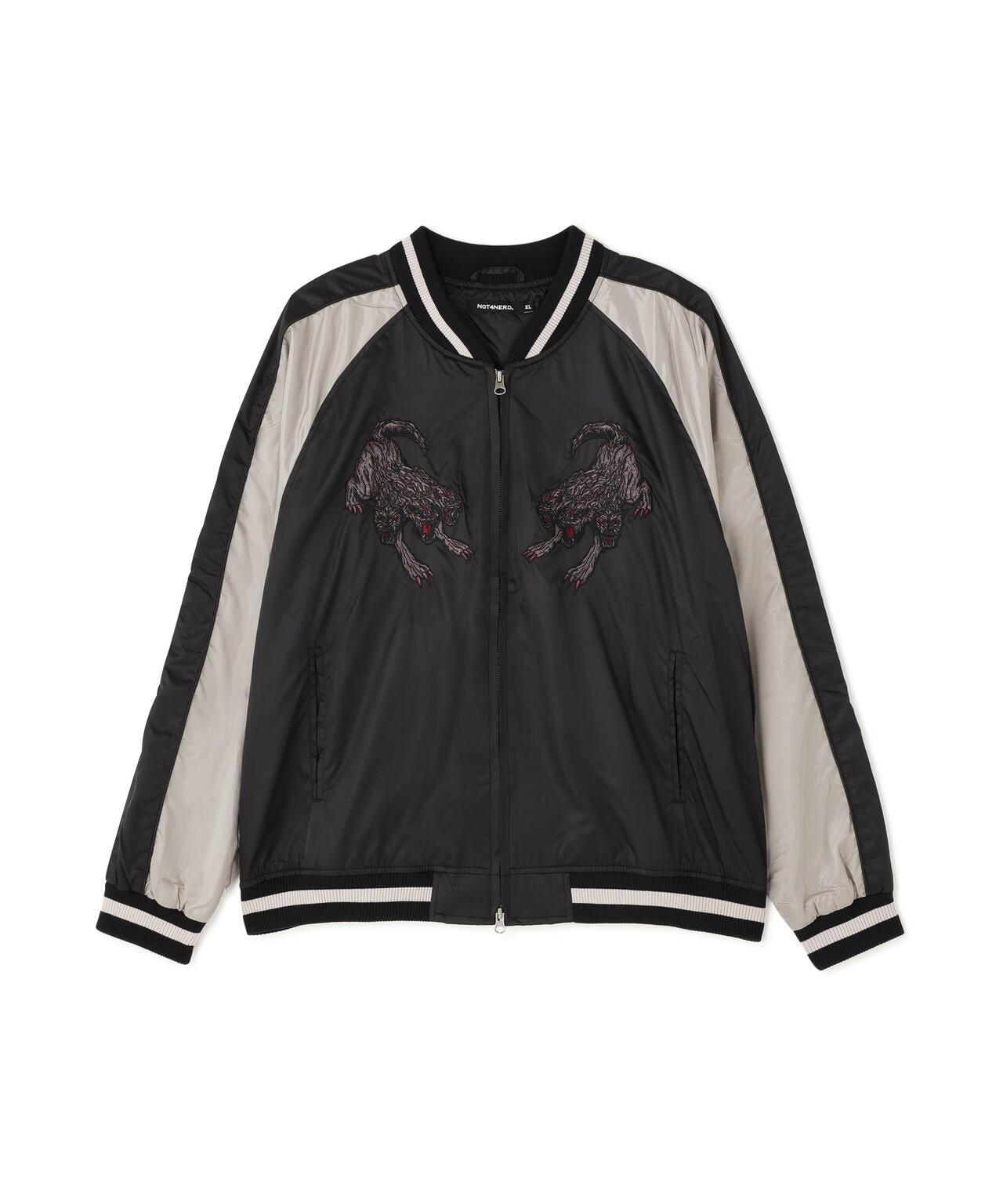 NOT4NERD/ノットフォーナード/CERBERUS緞面紀念夾克