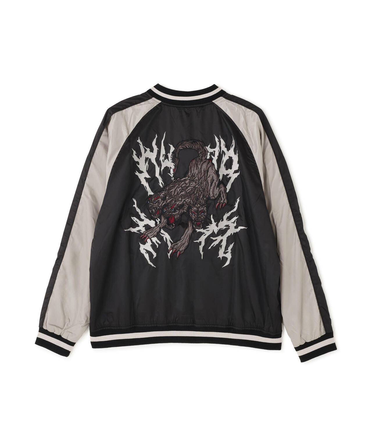 NOT4NERD/ノットフォーナード/CERBERUS緞面紀念夾克