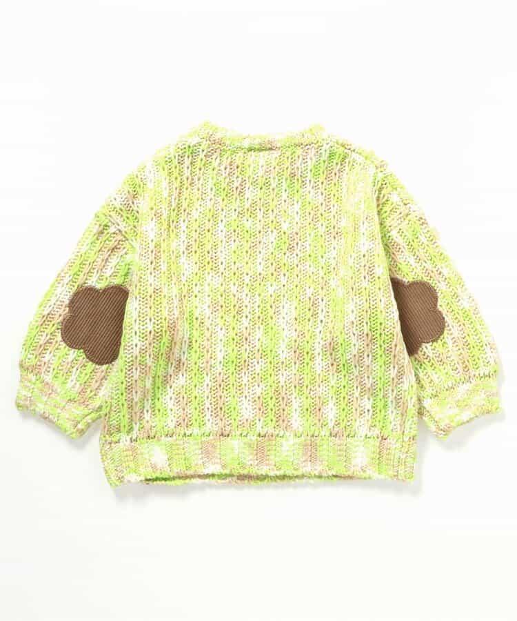 拼色肘部補丁特別款針織衫