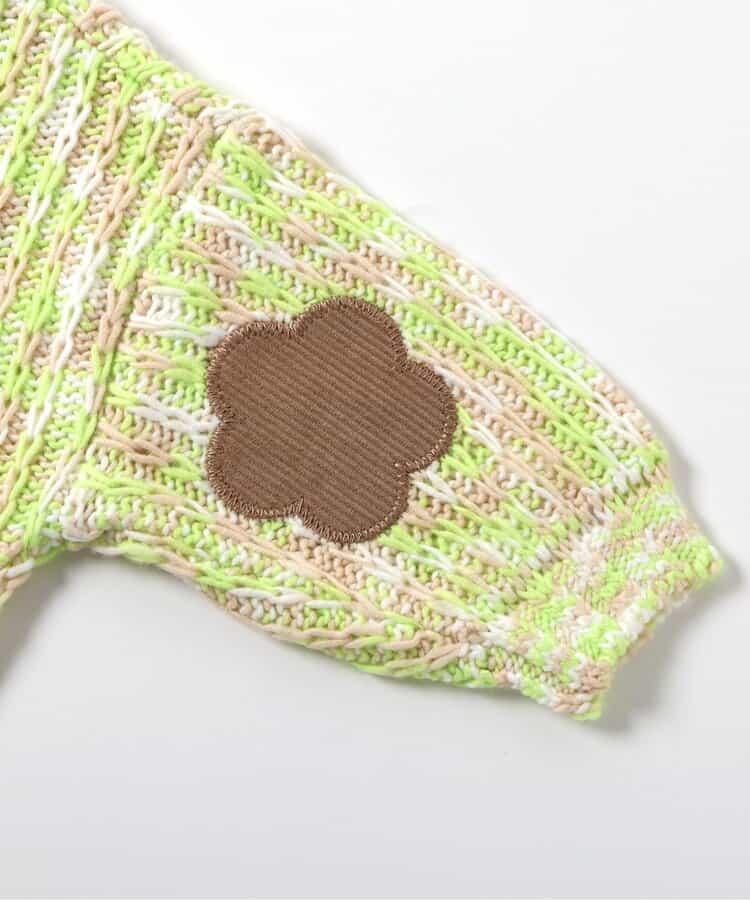 拼色肘部補丁特別款針織衫