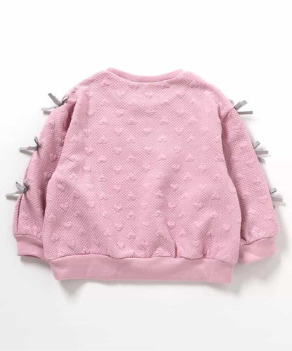 袖部蝴蝶結絎縫衛衣