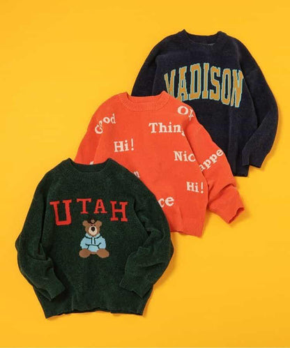 NICE! TOUCH! 3款圖案針織衫_可機洗