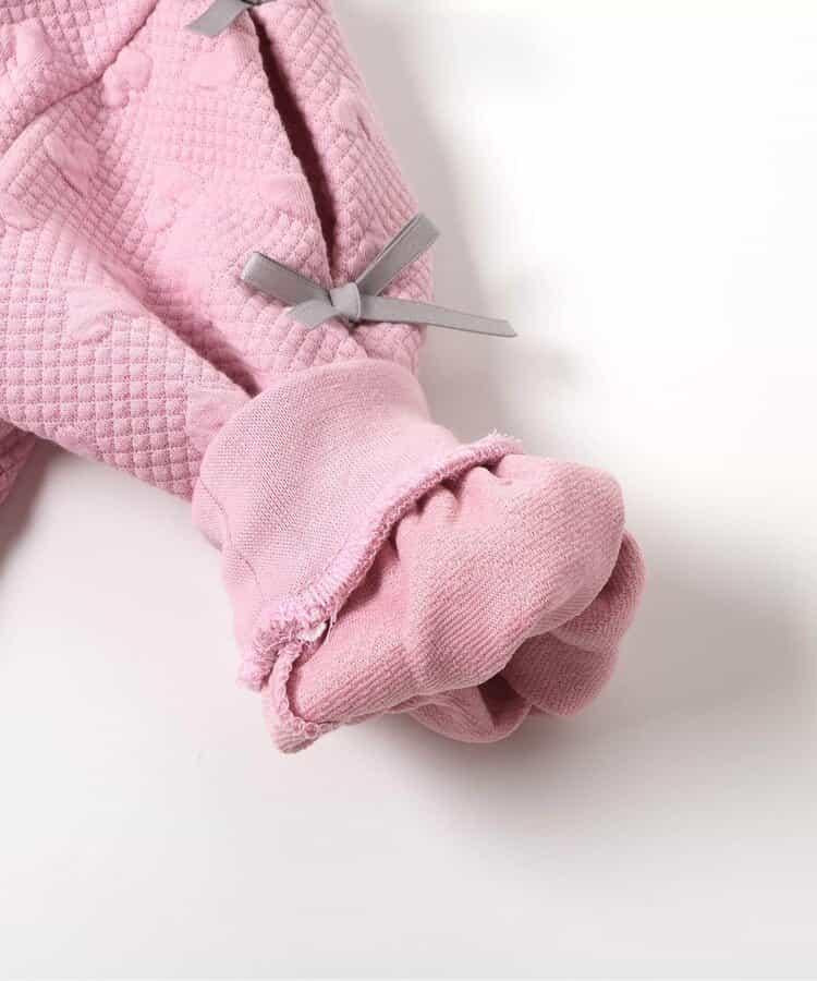 袖部蝴蝶結絎縫衛衣