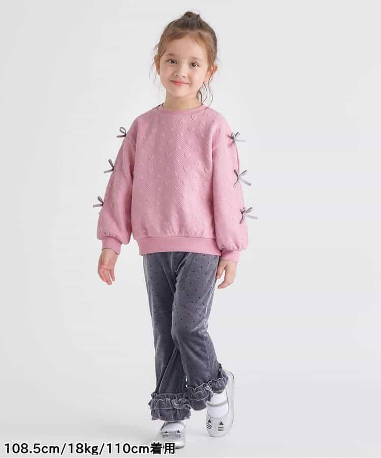 袖部蝴蝶結絎縫衛衣