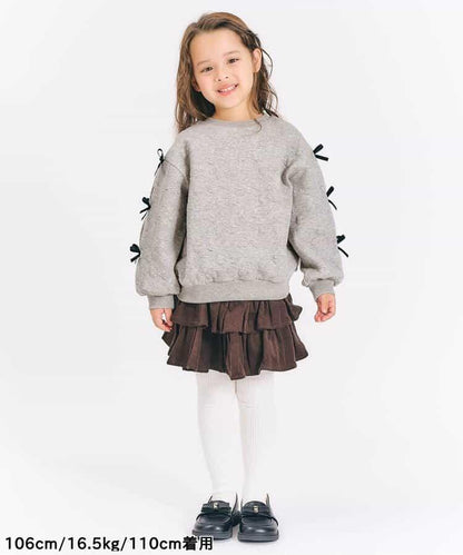 袖部蝴蝶結絎縫衛衣