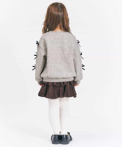 袖部蝴蝶結絎縫衛衣