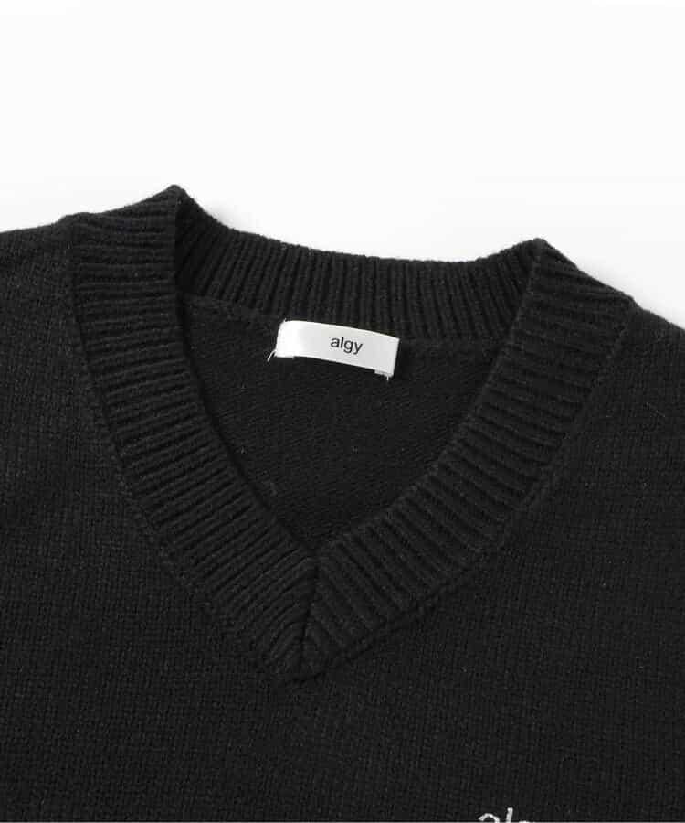 針織背心&蝴蝶結迷你連衣裙套裝