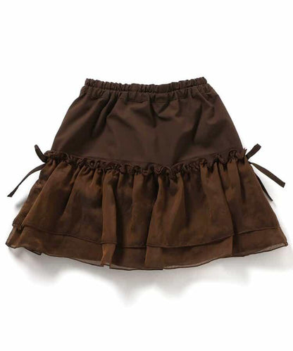 層疊半身裙&保暖安全褲套裝