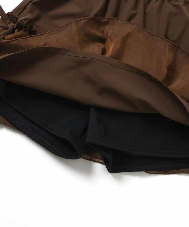 層疊半身裙&保暖安全褲套裝