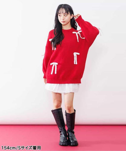 層疊半身裙&保暖安全褲套裝