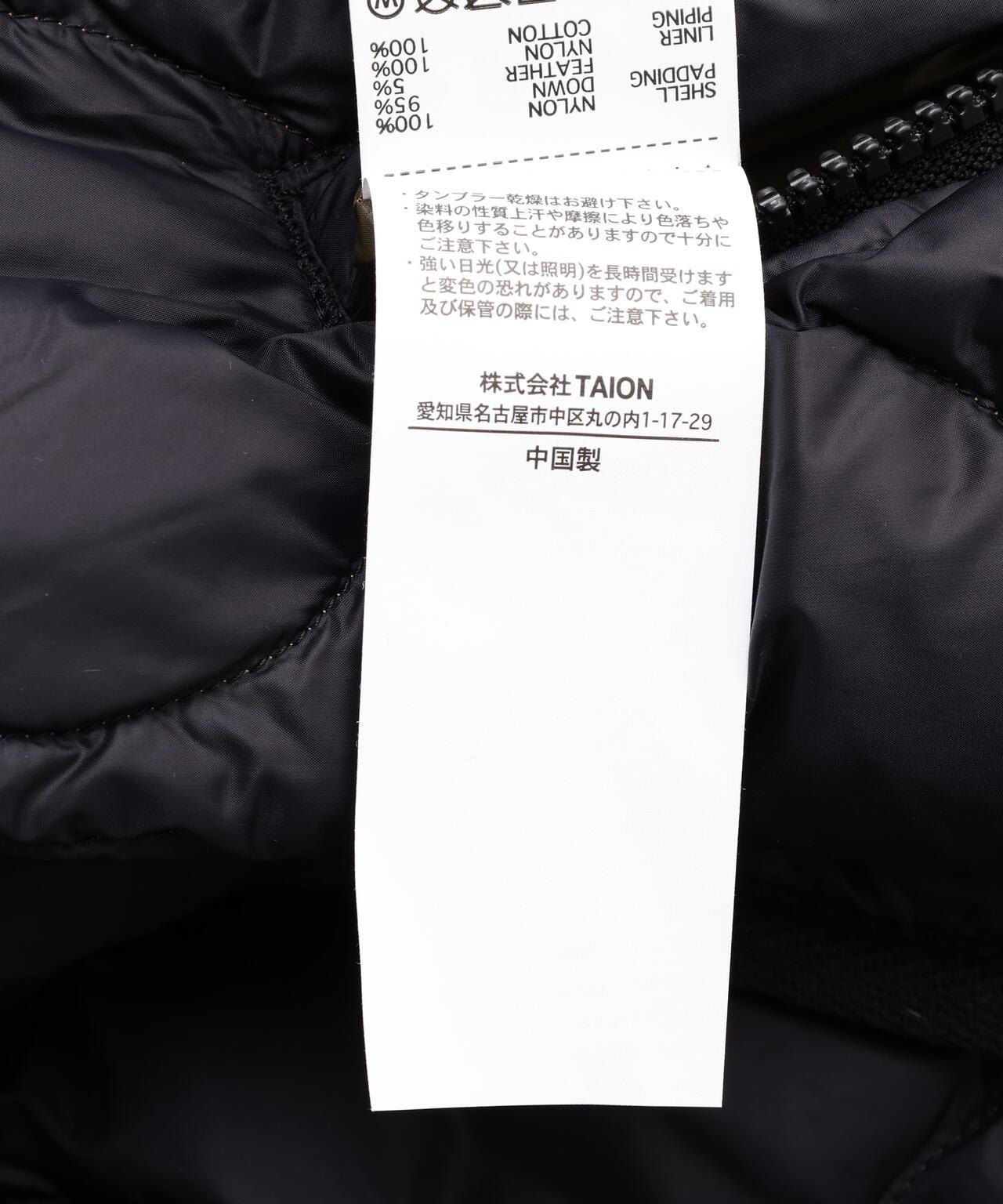 TAION MILITARY M65內膽雙拉鍊羽絨夾克【女款】