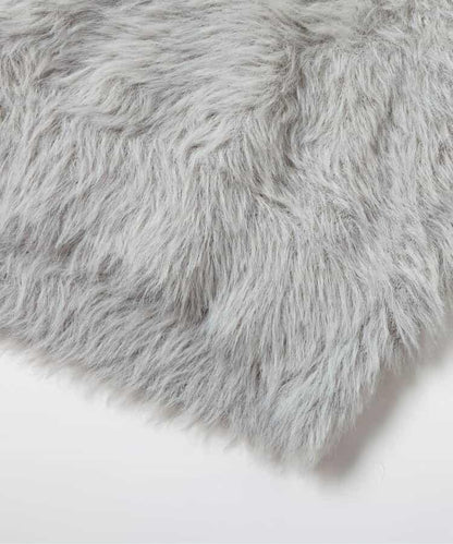 logo提花長毛針織衫